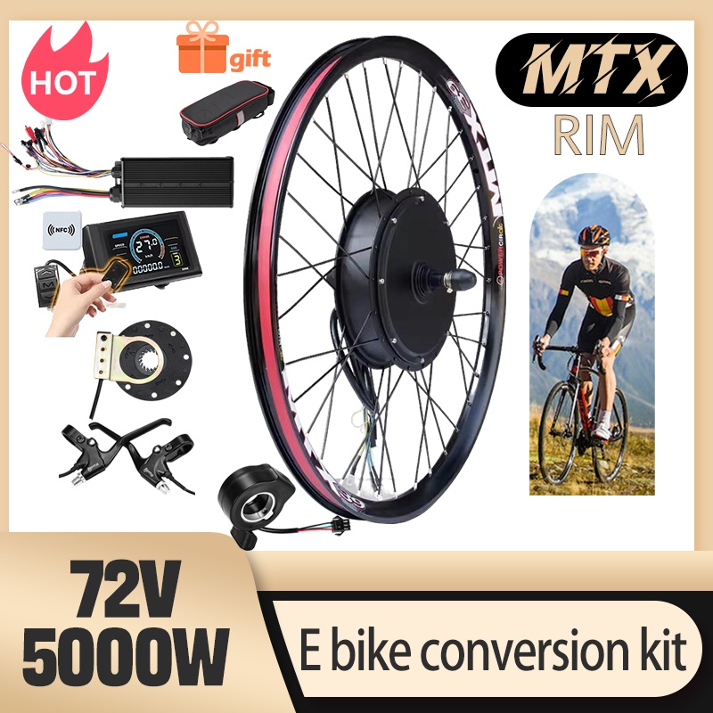 5000W Hub Motor Kit 72V - MTX39 E bike Conversion Kit 72V