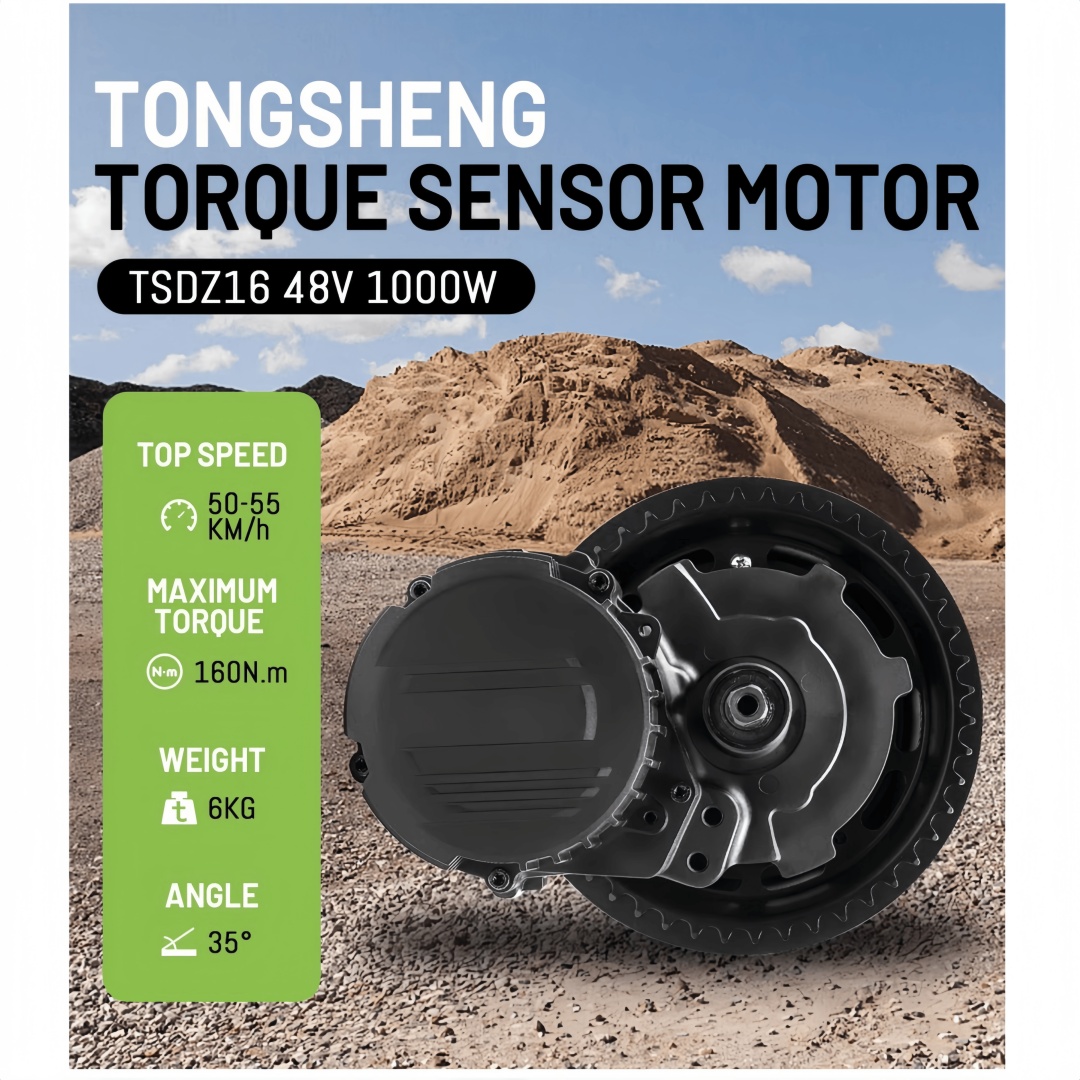 TONGSHENG TSDZ16 48V 1000W Ele - Mid Drive Conversion Kit 1000W 评论和价格