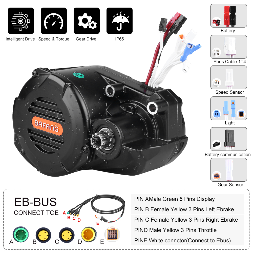 Bafang M620 G510 1000W Mid Dri - Mid Drive Conversion Kit 1000W 评论和价格