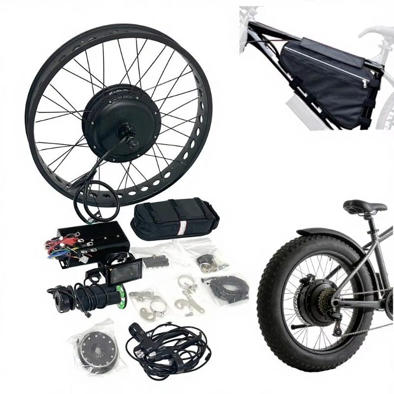 Super Fat Tire Hub Motor Kit 2 - 5000W Hub Motor Kit 72V 评论和价格