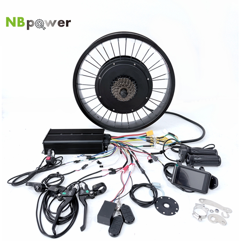 NBpower 72V 5000W 70-90km/h BL - 5000W Hub Motor Kit 72V 评论和价格