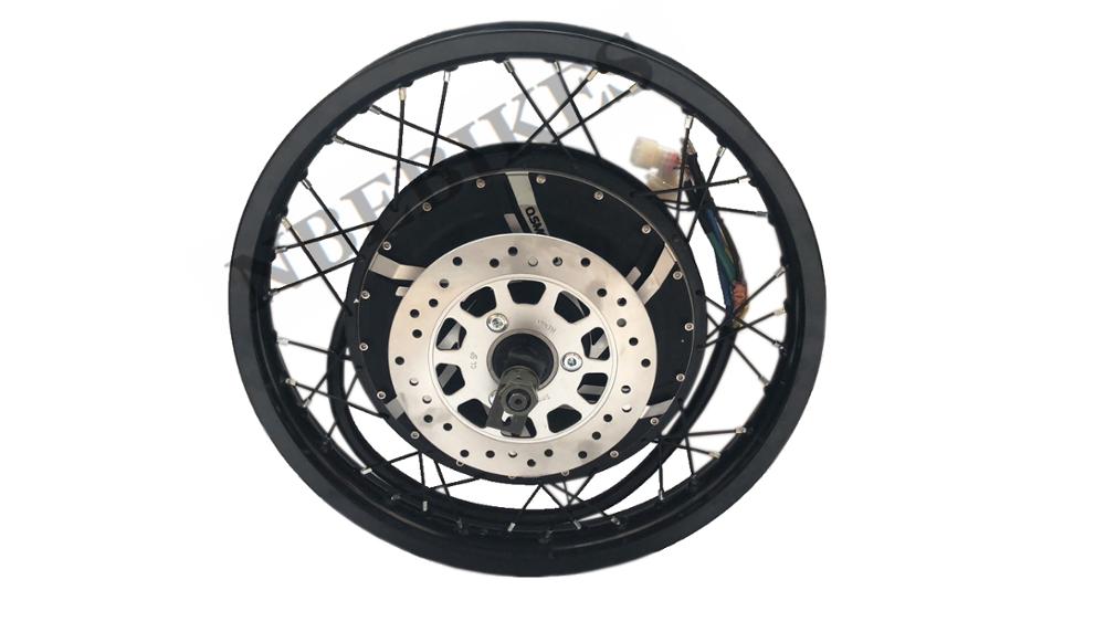 QS 273 Spoke Hub Motor(50H) 12 - 12000W Electric Motorcycle Hub Motor 评论和价格