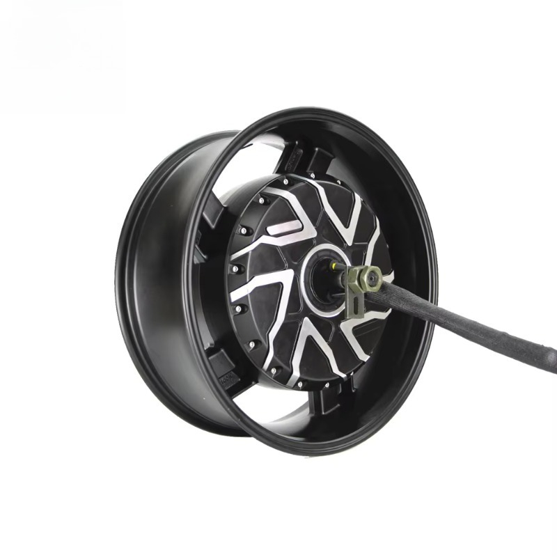 QSMOTOR 17X6.0 Inch 273 12000W - 12000W Electric Motorcycle Hub Motor 评论和价格
