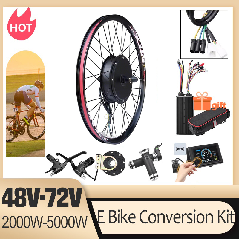 72V 5000W E-Bike Conversion Ki - 5000W Hub Motor Kit 72V 评论和价格