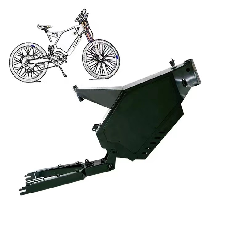 Electric Bike Steel Frame off  - 3000W Stealth Bomber Motor 评论和价格