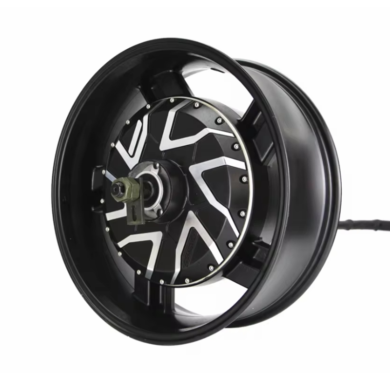 QS Motor 12000W 17X6.0inch V41 - 12000W Electric Motorcycle Hub Motor 评论和价格
