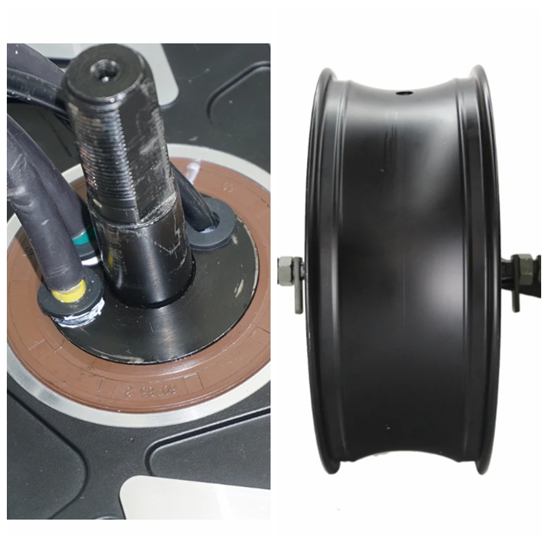 QS Motor 12000W 17X6.0inch V41 - 12000W Electric Motorcycle Hub Motor 评论和价格