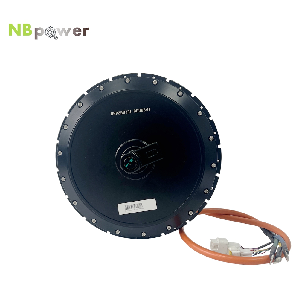 NBpower 18x22mm Axle  40H QS 2 - 72V 8000W Brushless Hub Motor 评论和价格