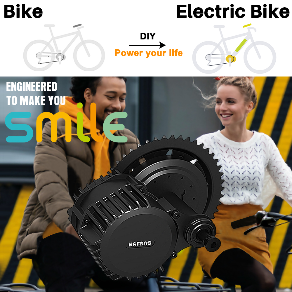 Bafang M615 G320.1000 48V 52V  - Mid Drive Conversion Kit 1000W 评论和价格