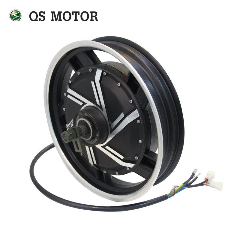 QSMOTOR QS273 17-inch 3000W V3 - 17 Inch Motorcycle Rim Hub Motor 72V 评论和价格