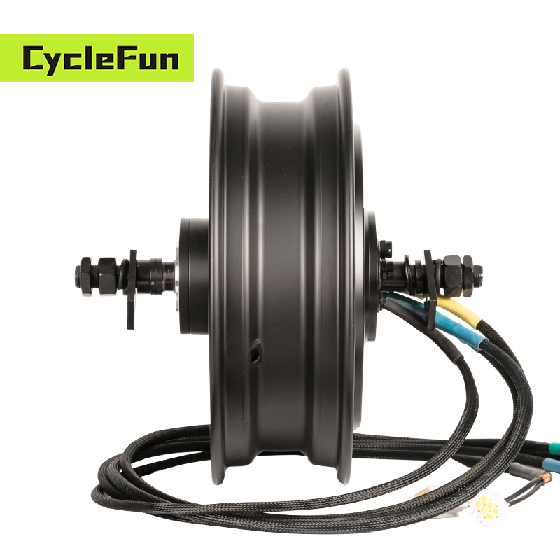 8000W YMMOTOR 12*3.5inch In-wh - 72V 8000W Brushless Hub Motor 评论和价格